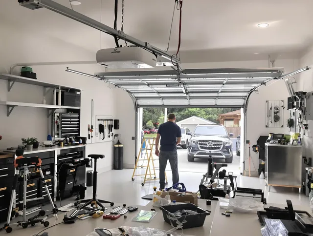 Garage door opener installation by East Haven Garage Door Repair in East Haven
