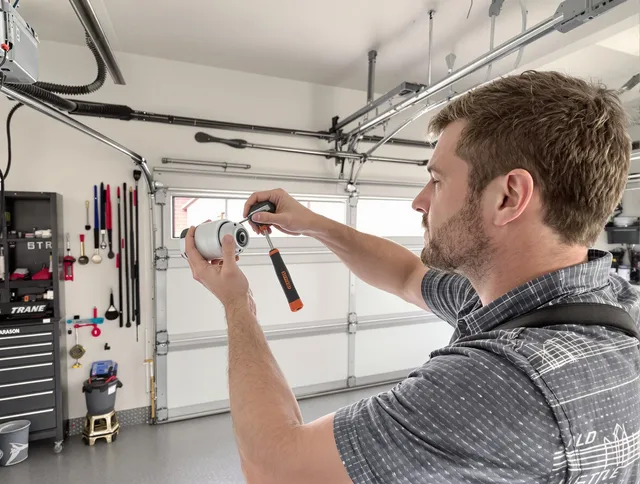 Garage door opener repair service by East Haven Garage Door Repair in East Haven