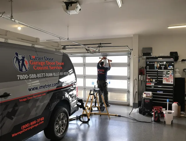 East Haven Garage Door Repair team performing same-day garage door repair in East Haven