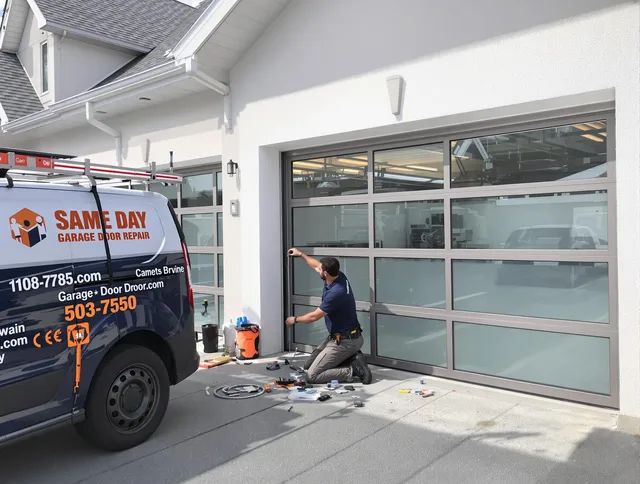Same-day garage door repair service by East Haven Garage Door Repair in East Haven